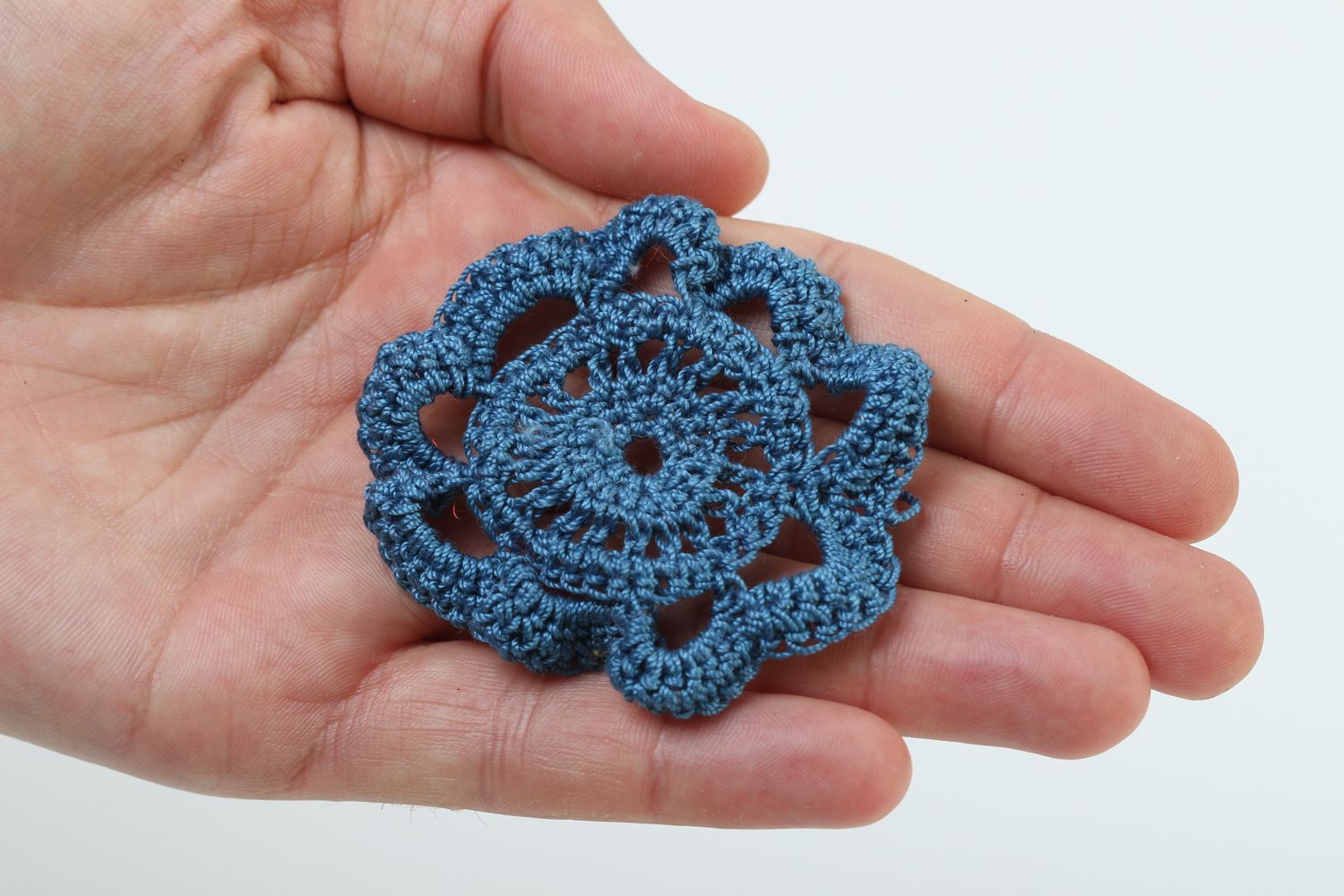 Beautiful handmade crochet flower jewelry making supplies fashion trends  photo 5
