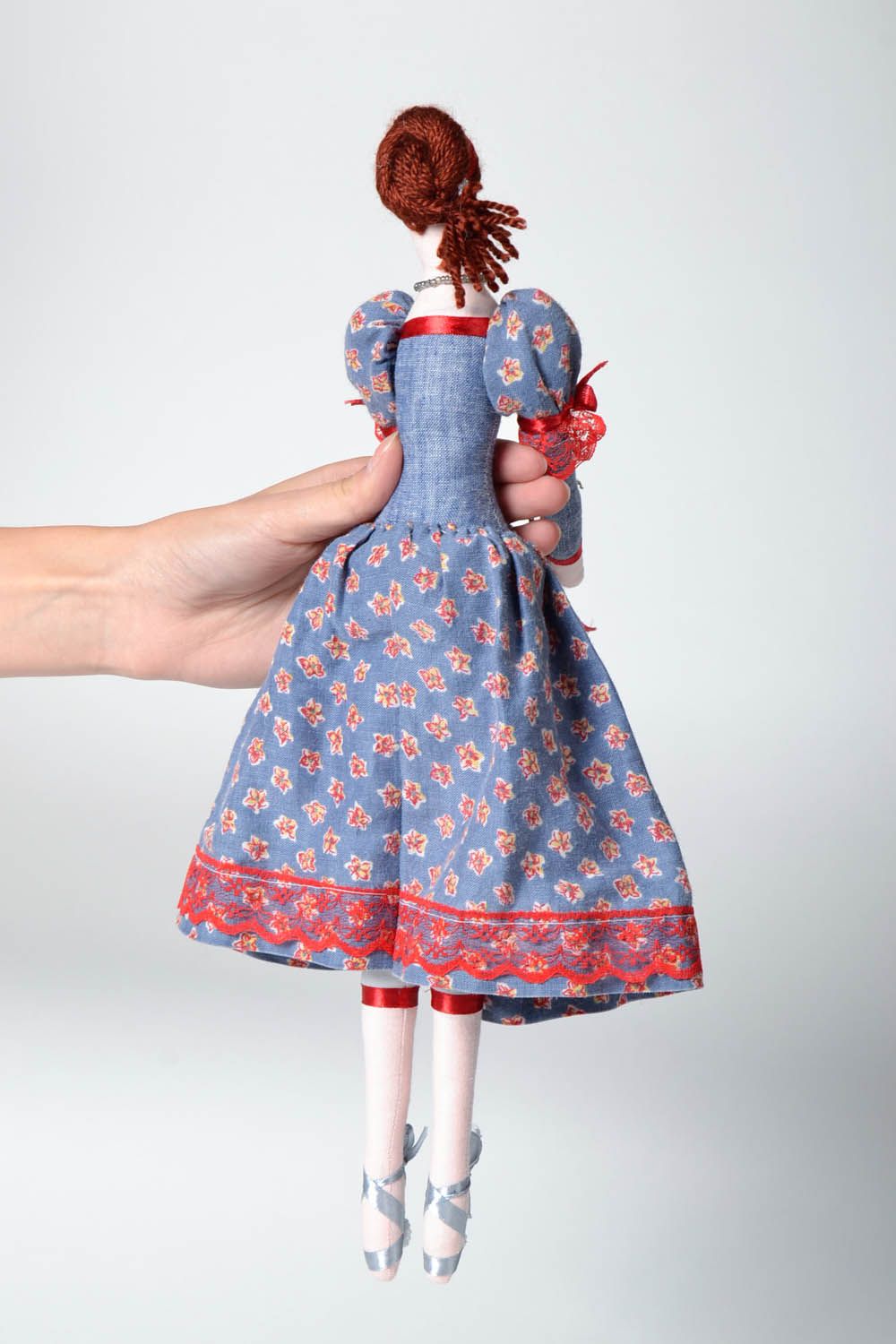 Текстильная кукла фото 5