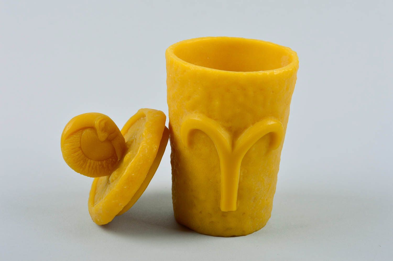 Vaso original de cera hecho a mano utensilio de cocina regalo artesanal foto 9