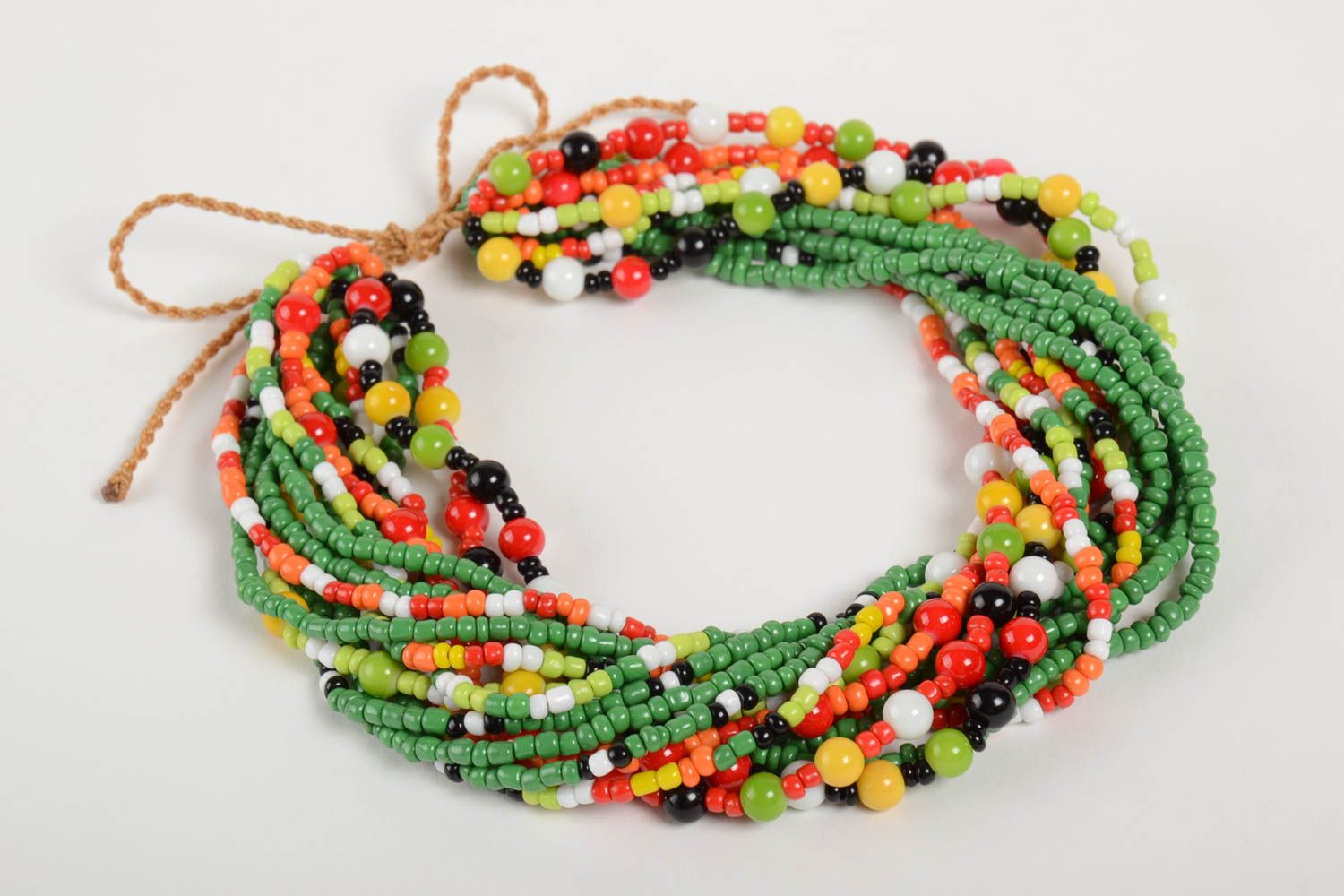 beaded necklace handcrafted jewelry beaded jewelry women accessories  photo 2