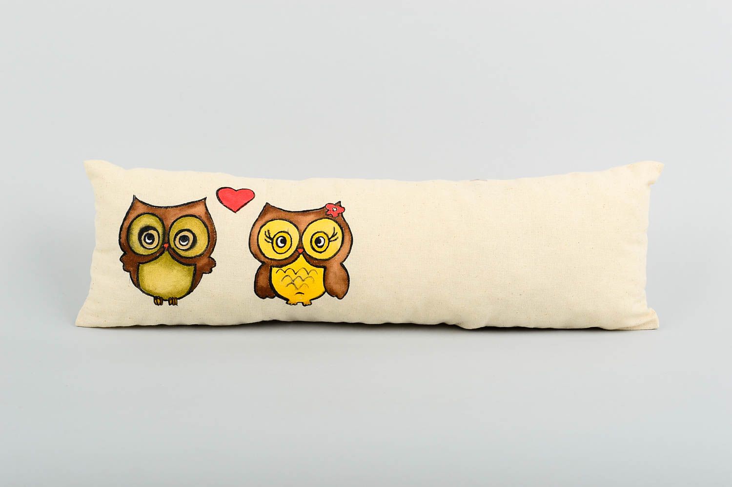 Handmade cushion owls pillow for sofa decorative pillow interior decoration  photo 1