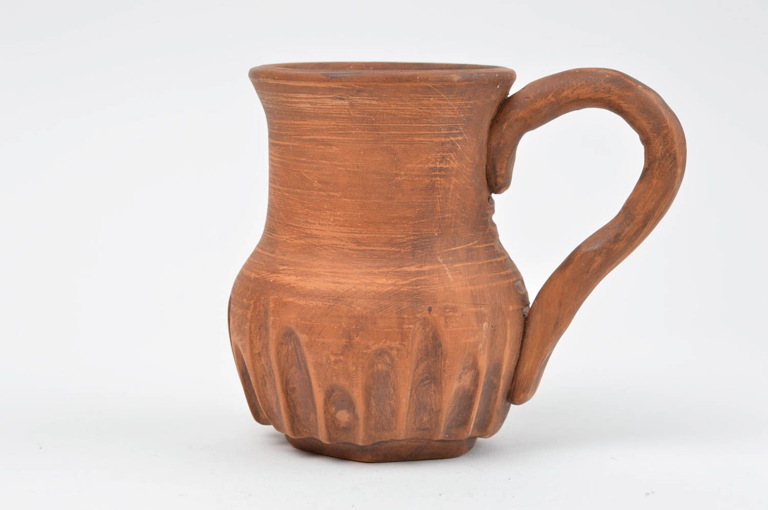 15 oz handmade ceramic lead-free milk pitcher with handle 0,7 lb photo 2