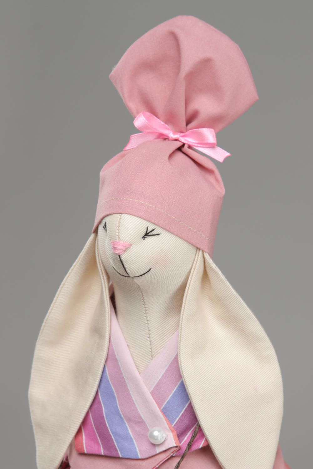 Fabric soft toy Fashionable Rabbit photo 2