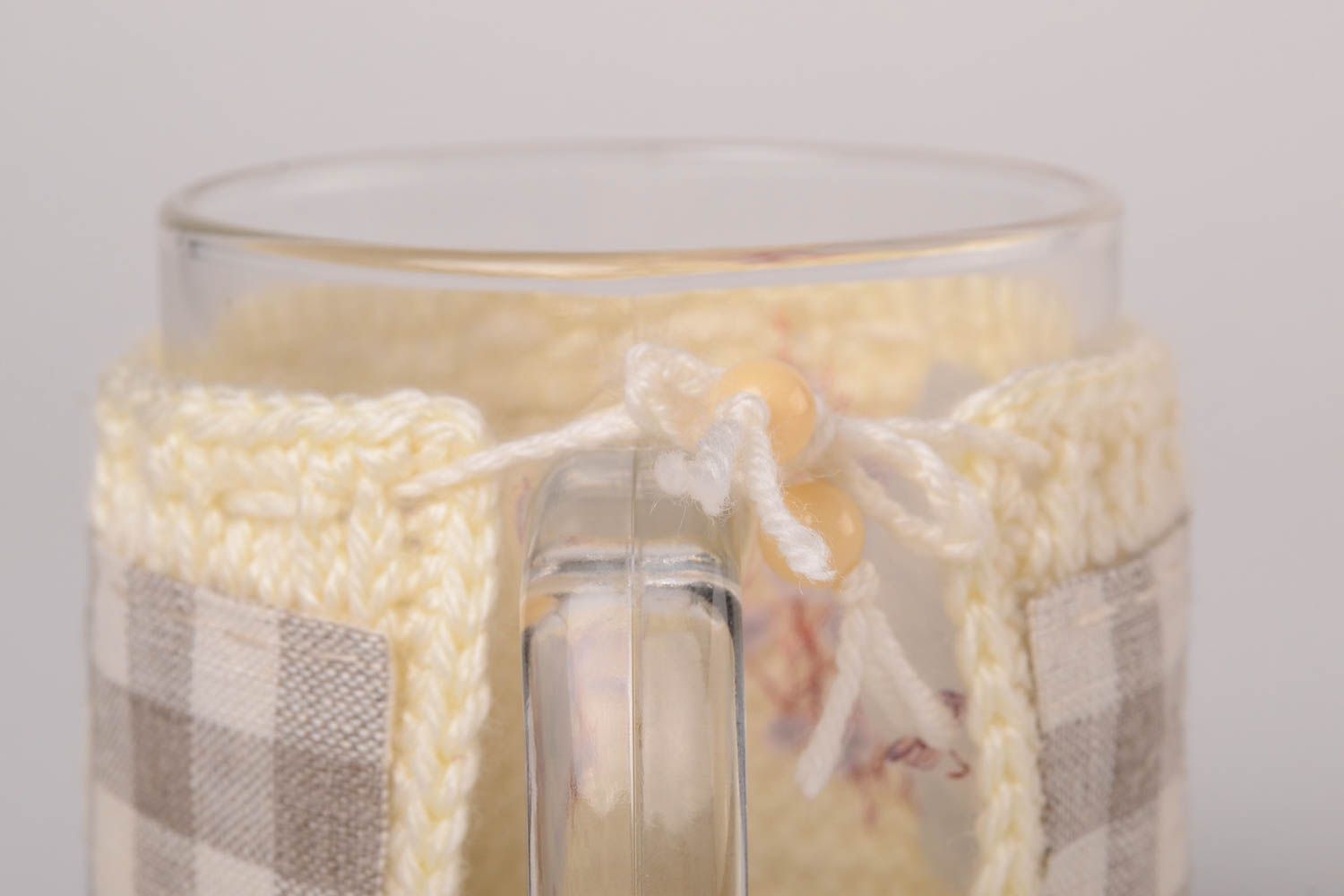Handmade designer cute case unusual stylish cup case beautiful home textile photo 5