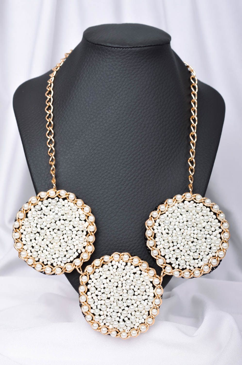 Stylish handmade beaded necklace womens necklace design beautiful jewellery photo 2