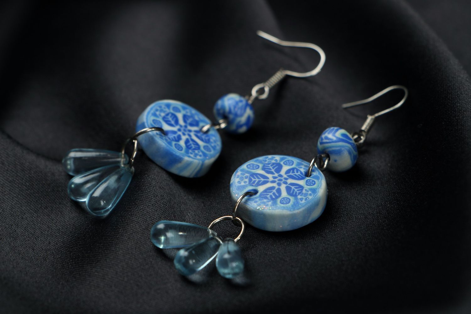 Earrings Made of Polymer Clay photo 2