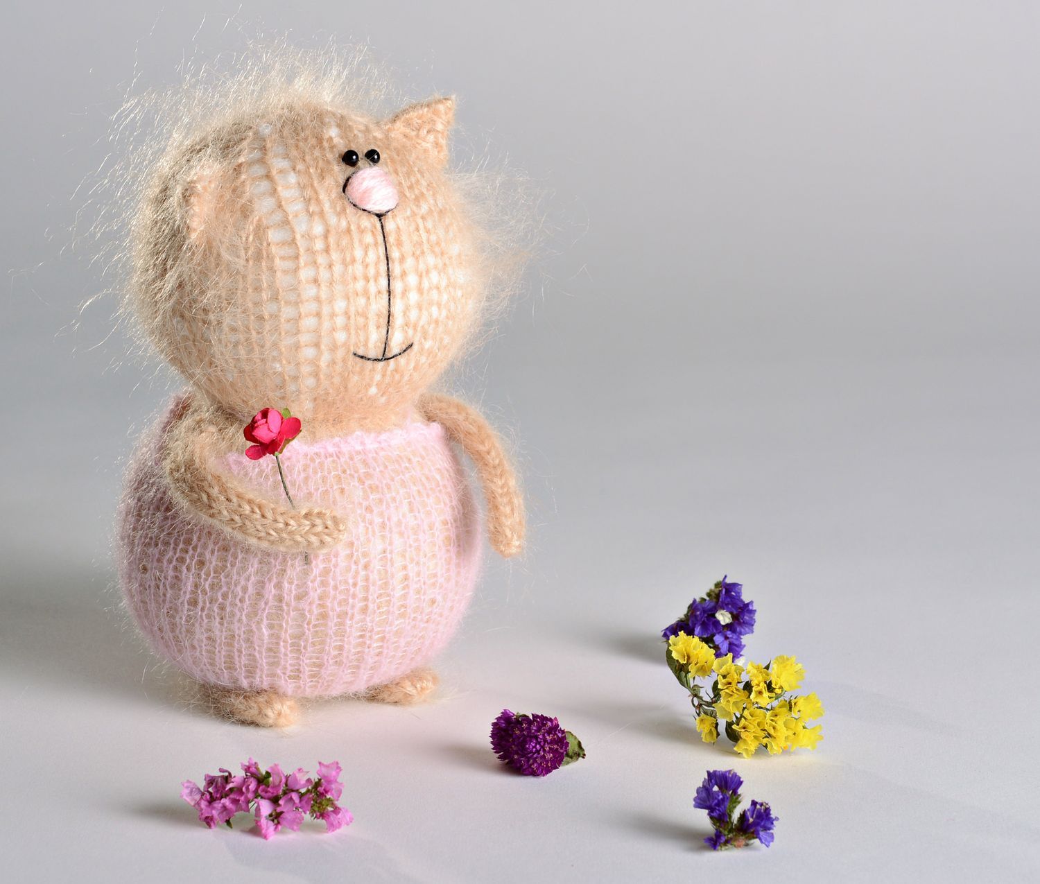 Hand knitted toy photo 1