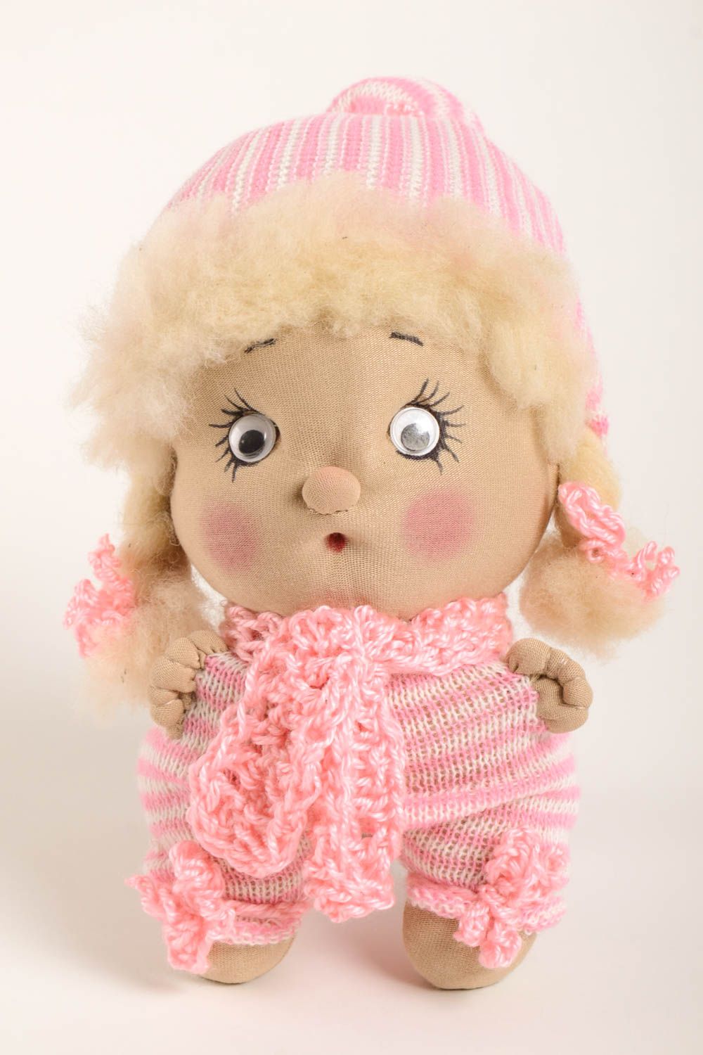 Авторская кукла игрушка ручной работы кукла в комбинезоне дизайнерская кукла фото 2