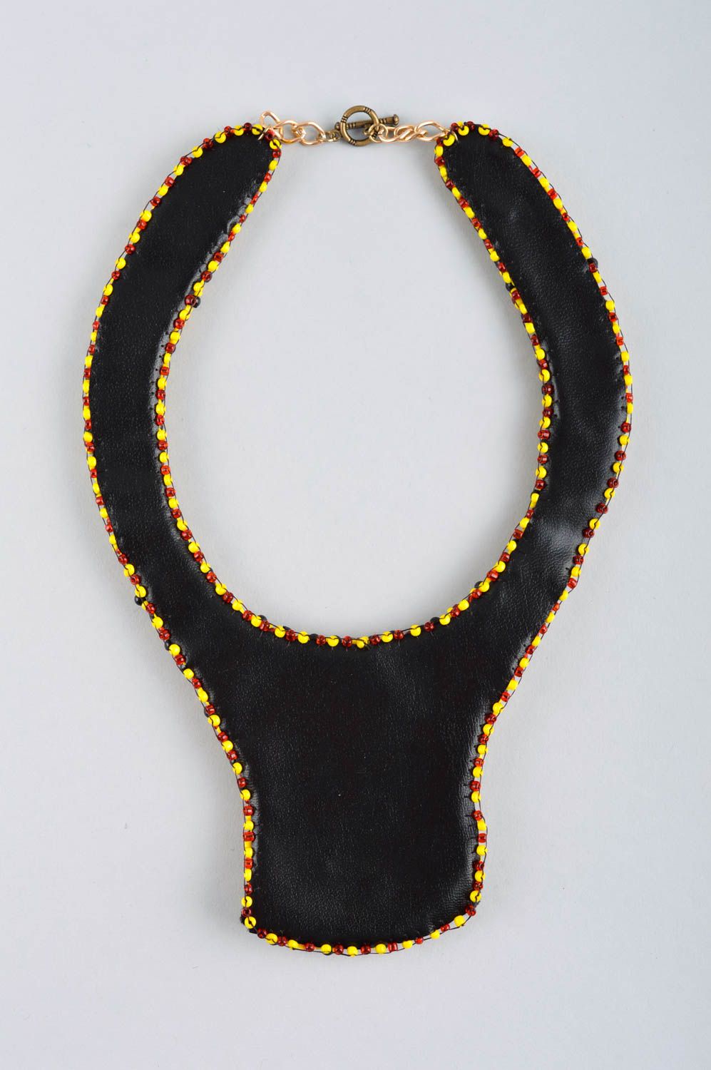 Collar de abalorios hecho a mano bisutería artesanal regalo original para mujer foto 3