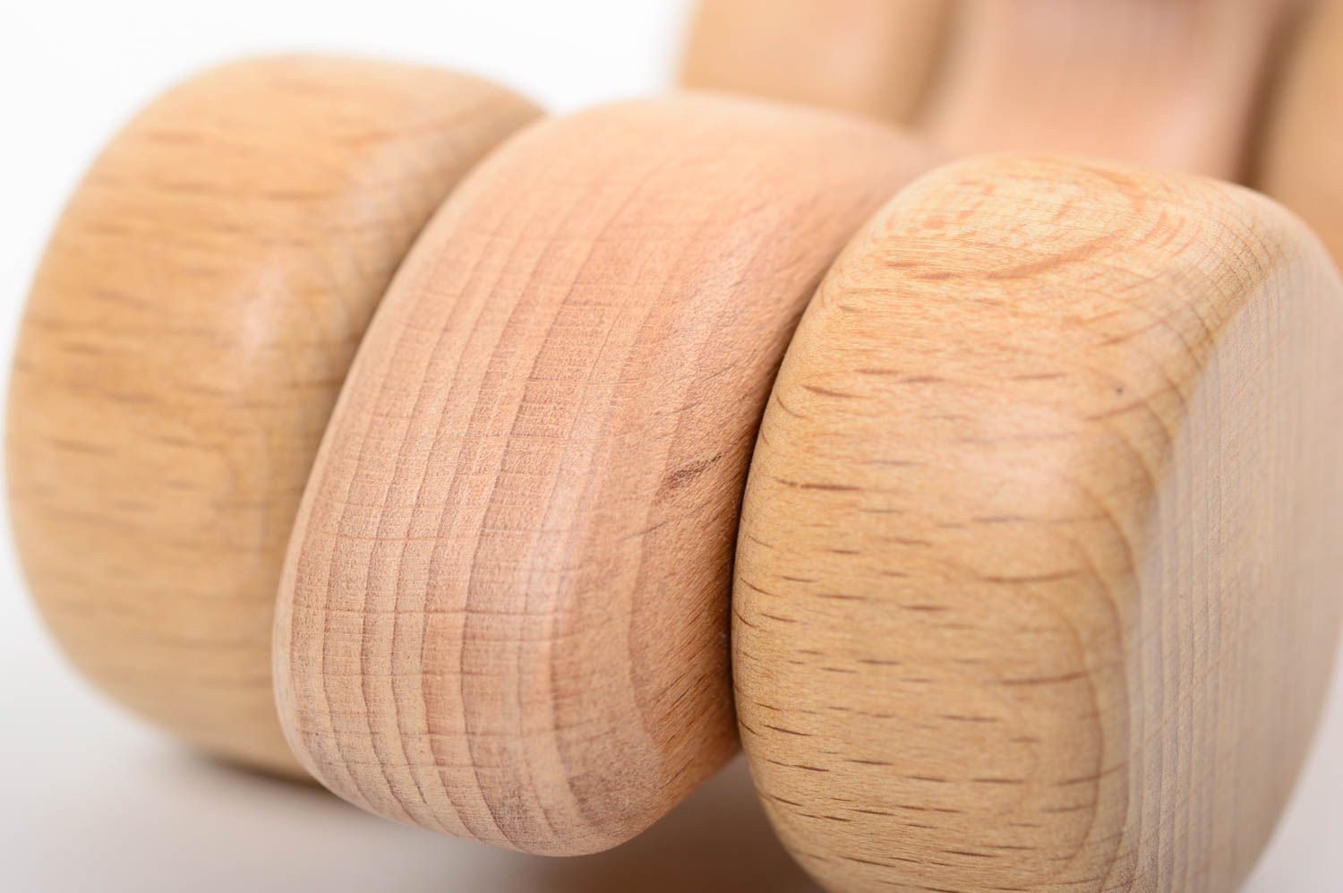 Wooden toy made of beech handmade accessories unusual stylish home decor photo 2