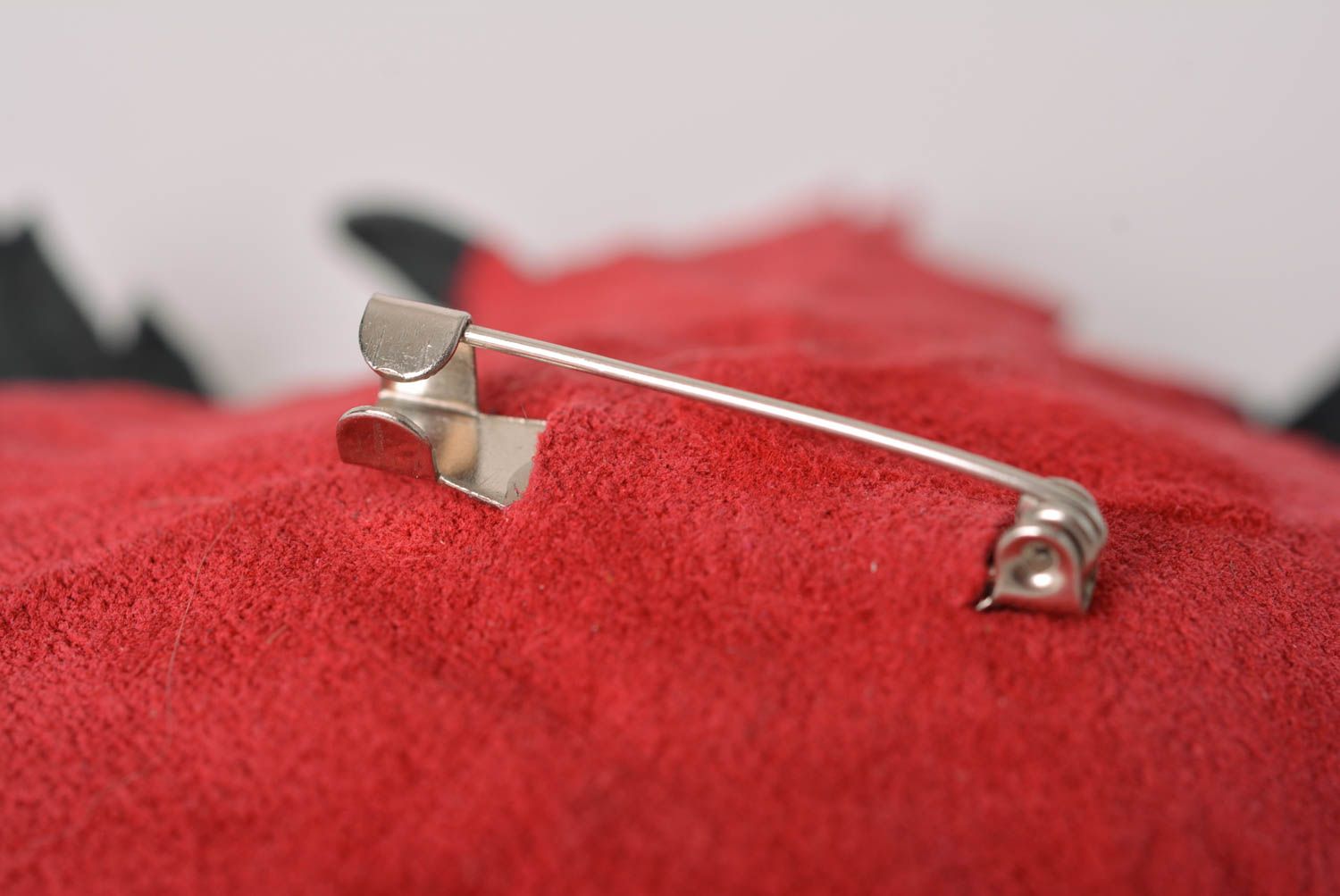 Handmade brooch designer brooch leather brooch unusual accessory gift ideas photo 3