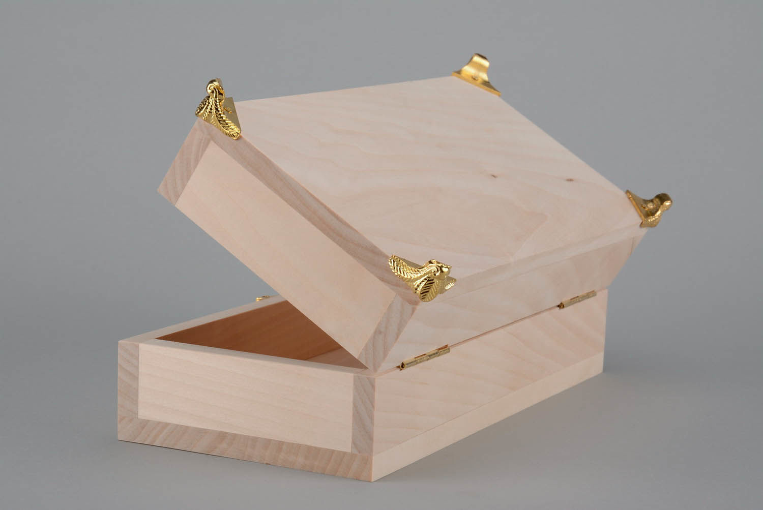 Caja de madera para decoupage foto 5