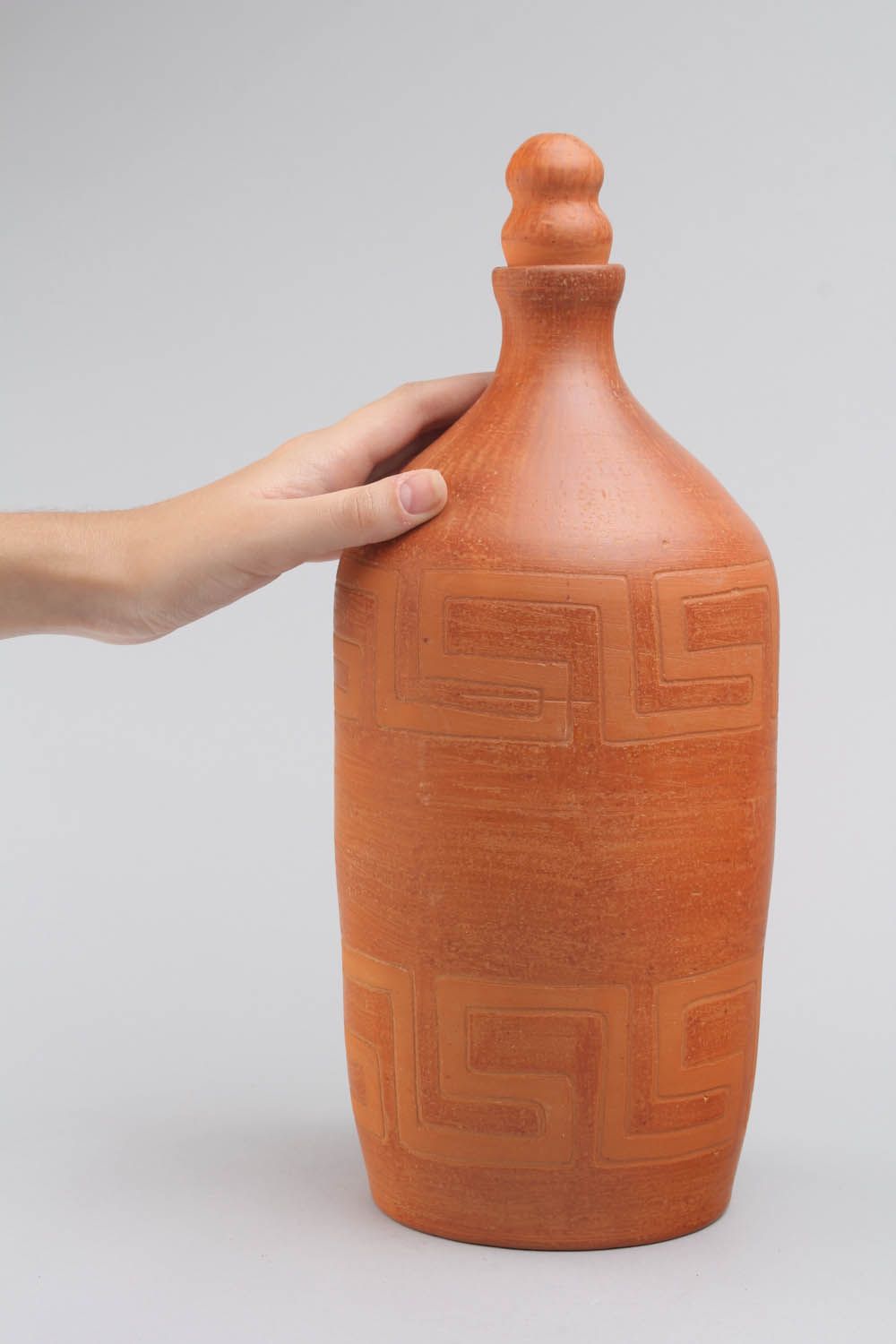 Ceramic bottle photo 5