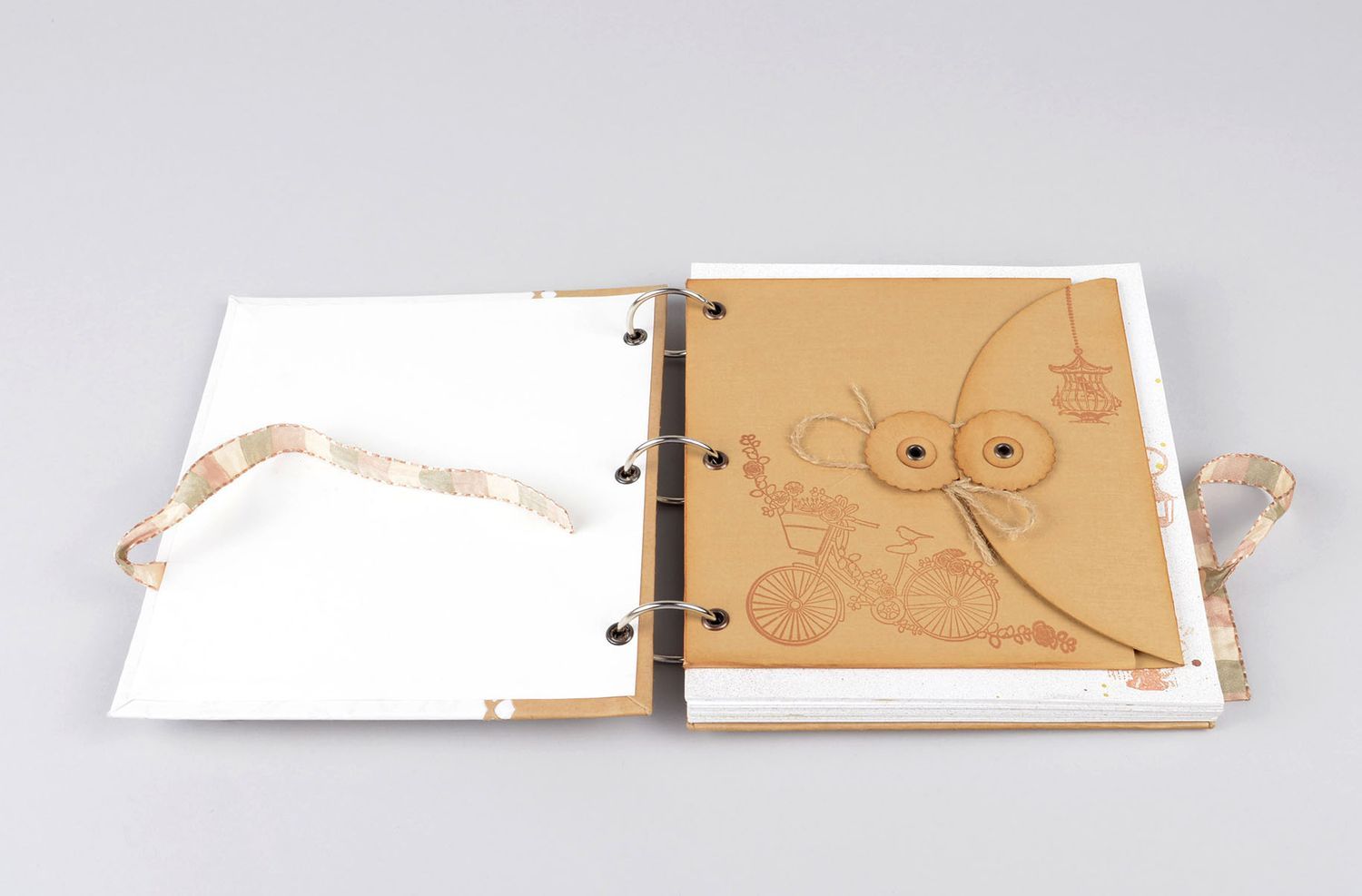 Подарок ручной работы книга для пожеланий дизайнерский блокнот симпатичный фото 2