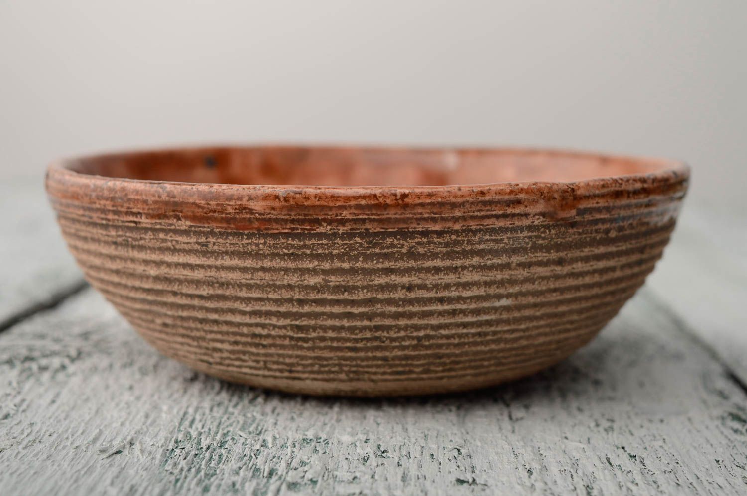 Unusual ceramic bowl photo 2