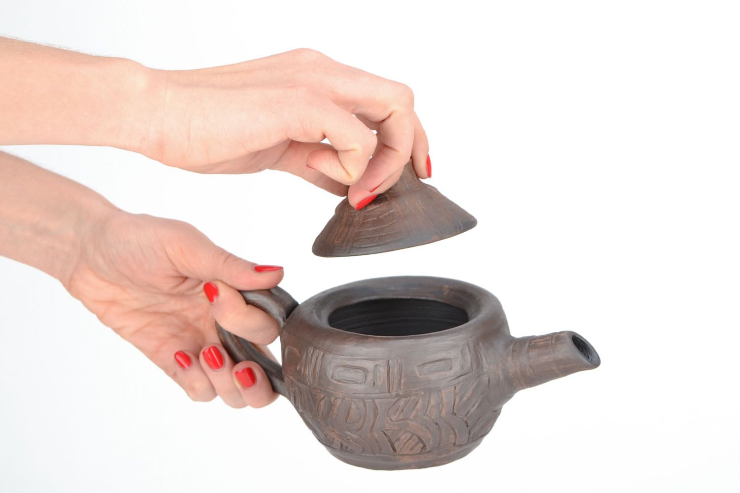 Ceramic teapot photo 2