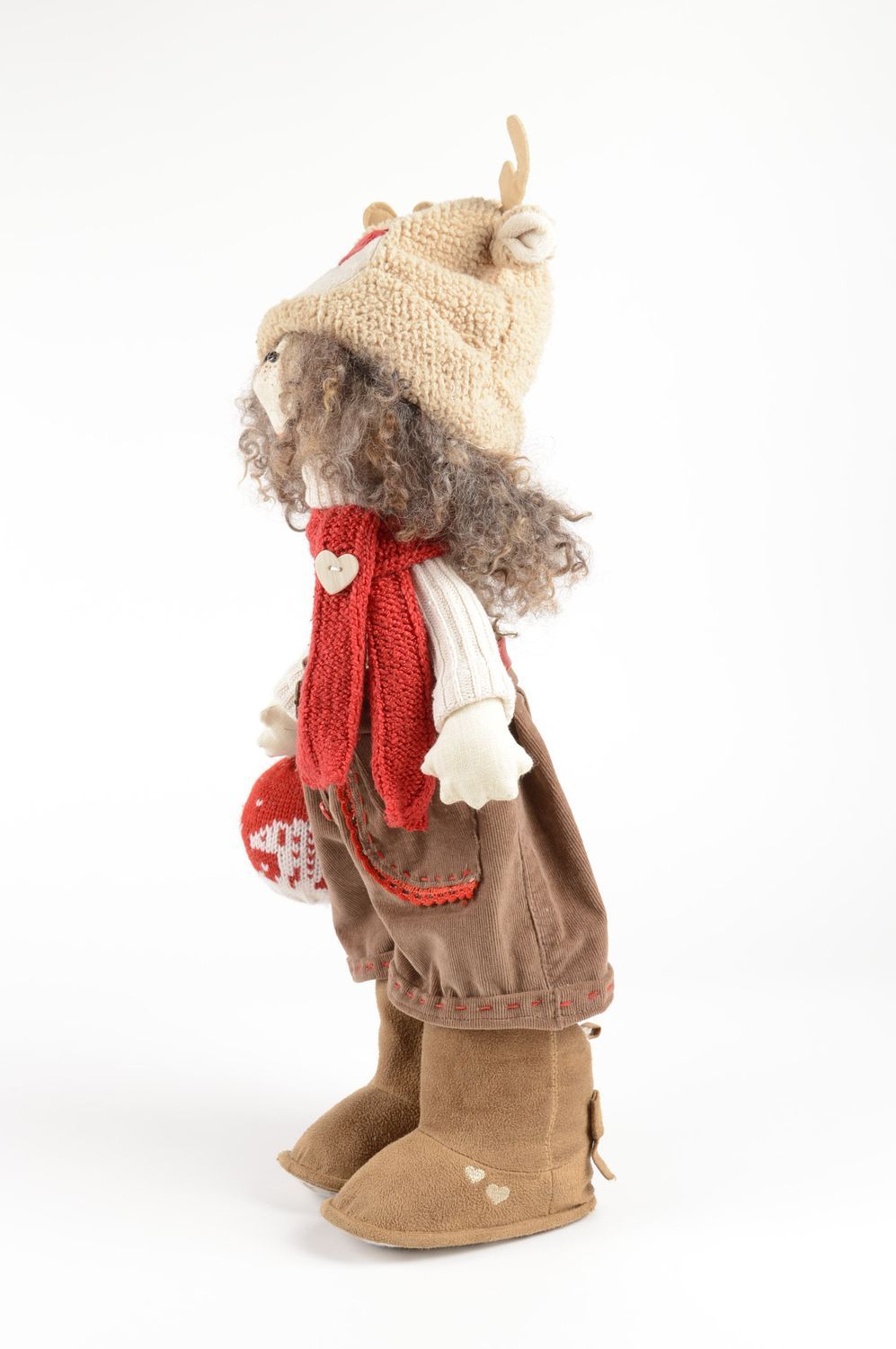 Кукла ручной работы кукла из ткани авторская кукла для детей оригинальная фото 3