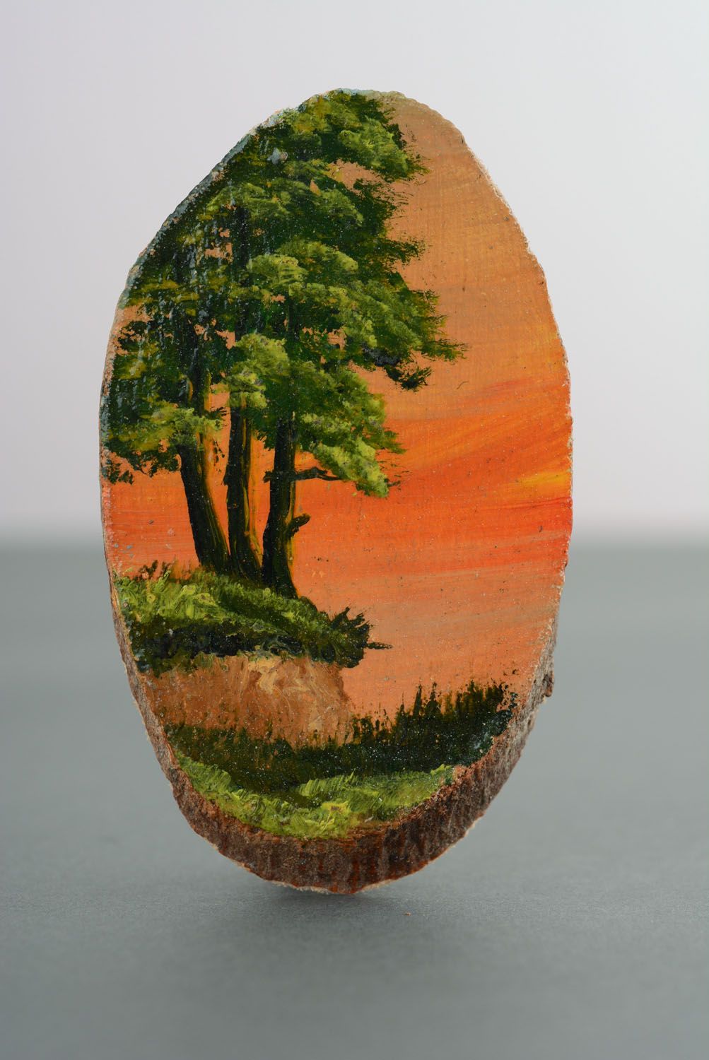 Magnet with landscape photo 1
