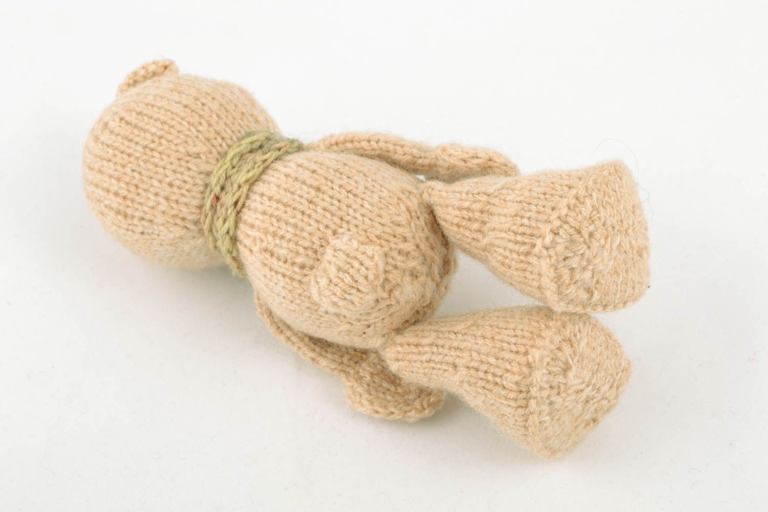 Giocattolo a maglia fatto a mano pupazzo morbido orsetto carino da bambini
 foto 3
