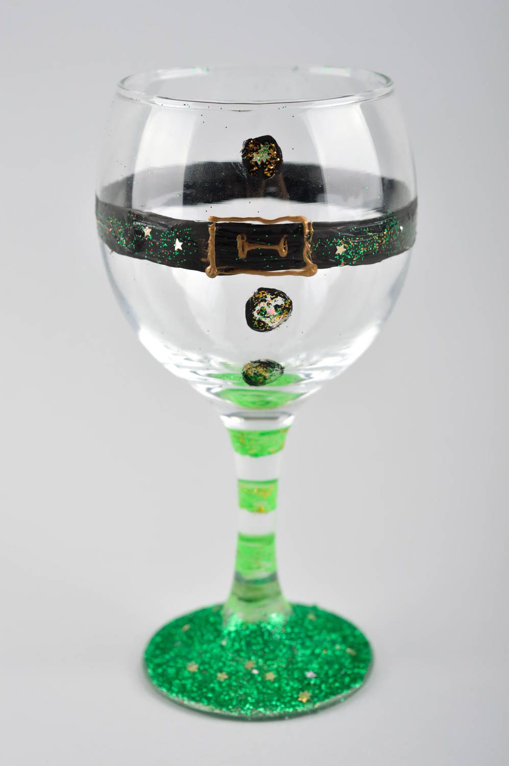 Copa de vino de vidrio hecha a mano original vaso de cristal utensilio de cocina foto 2