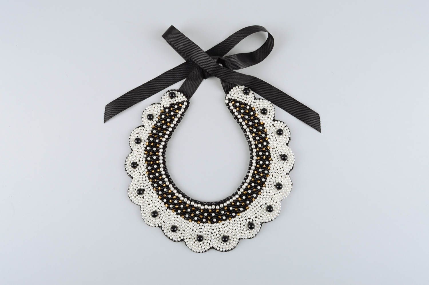 Stylish handmade beaded necklace fashion accessories beautiful jewellery photo 2