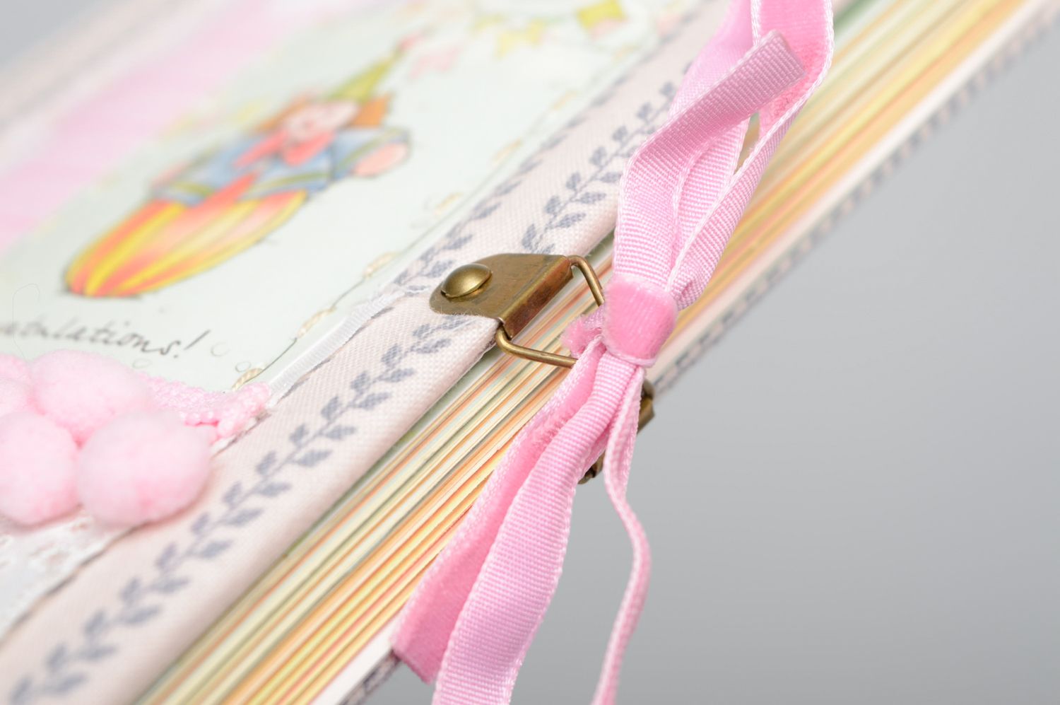 Tender scrapbooking notebook with soft cover photo 5