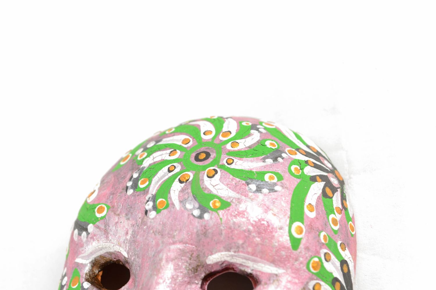 Masque de carnaval miniature décoratif fait main photo 4