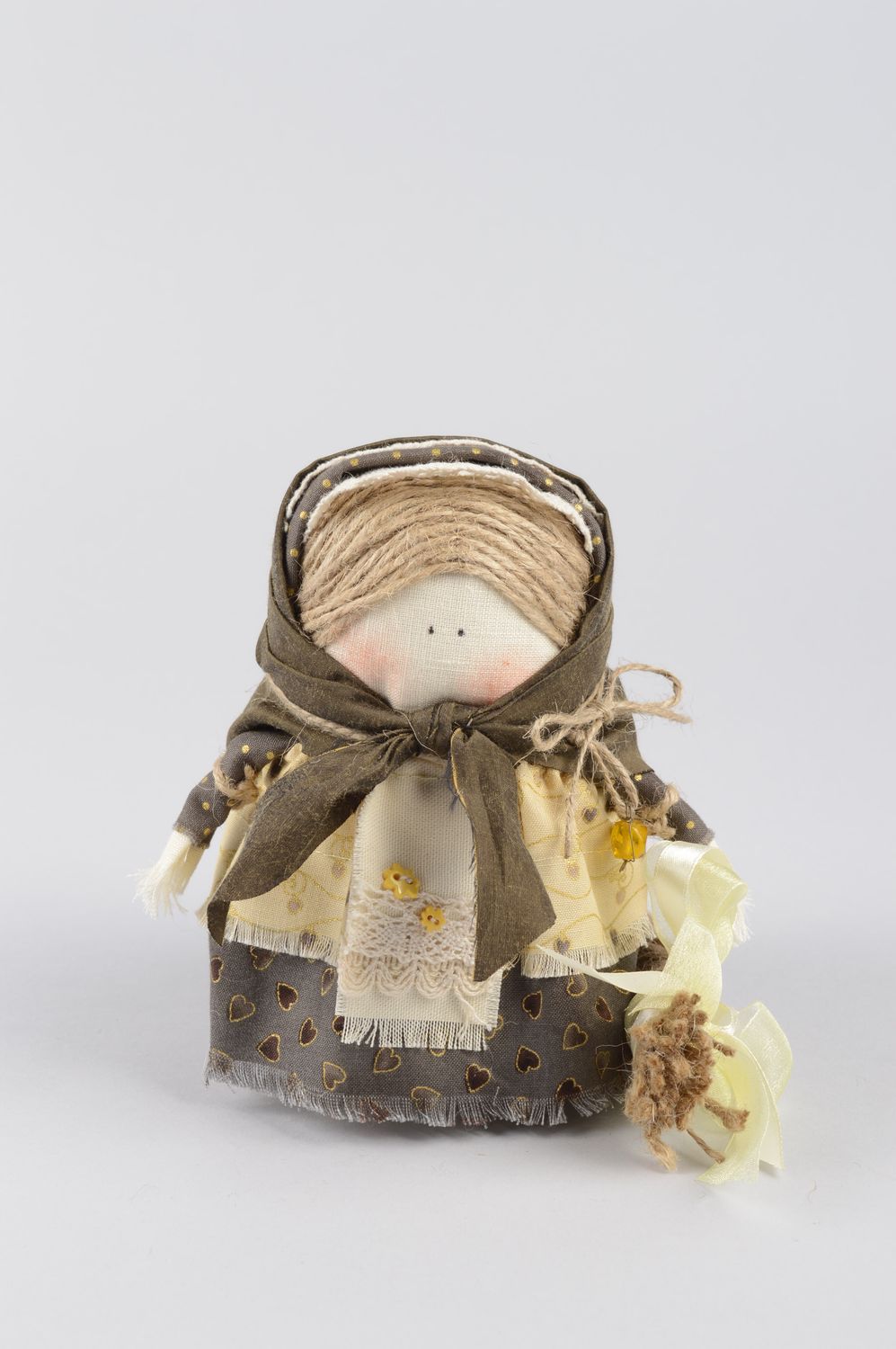 Puppe handgemacht Designer Puppe Geschenk für Frau Haus Dekoration Stoff Amulett foto 1