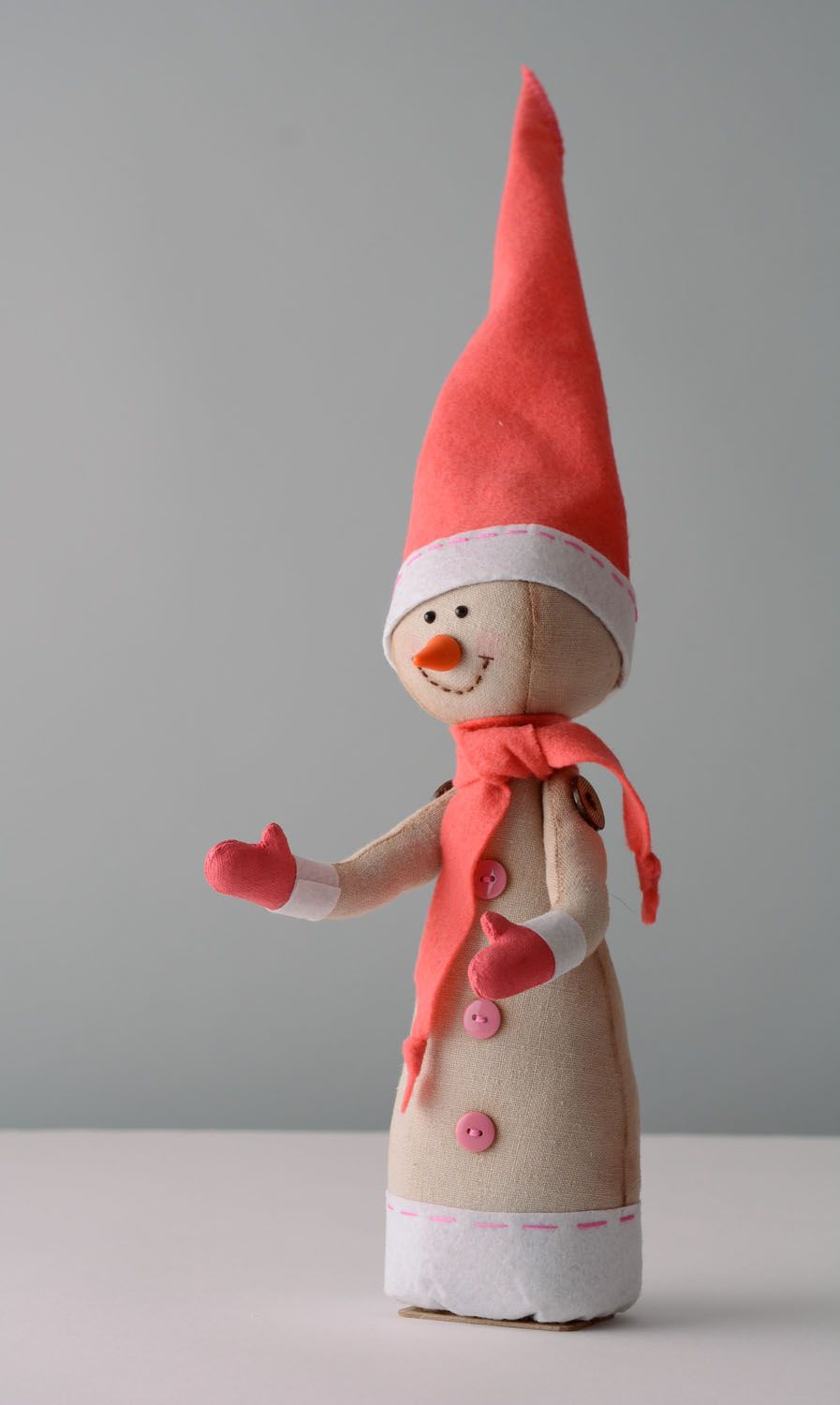 Figura navideña de muñeco de nieve foto 6