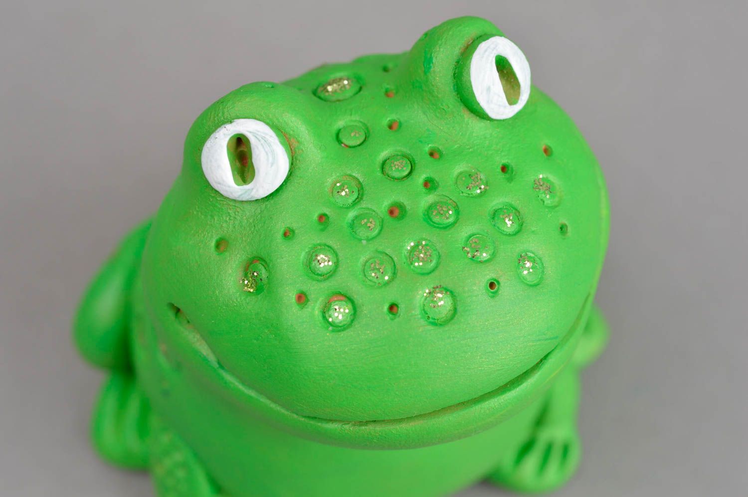 Керамическая свистулька хенд мейд глиняная игрушка жаба свистулька из глины фото 5