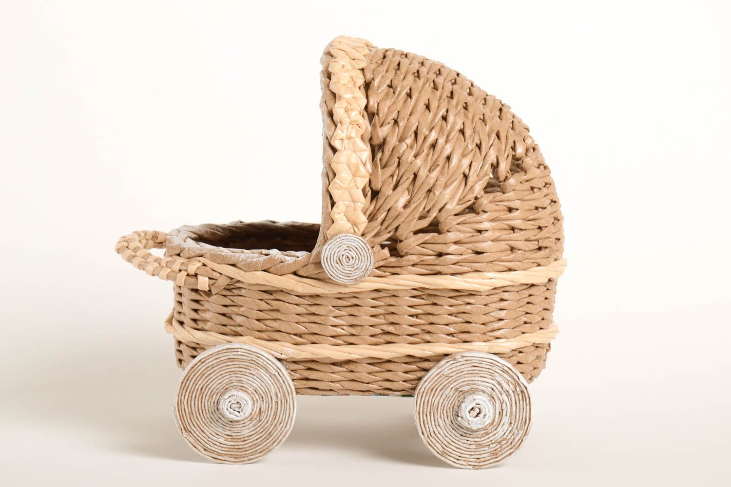 Handmade woven bread basket designer lovely accessory stylish kitchen utensils photo 2