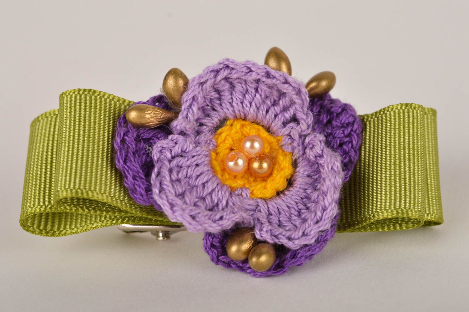 Schmuck Brosche handmade Designer Schmuck Haarspange Blume Accessoire für Frauen foto 2