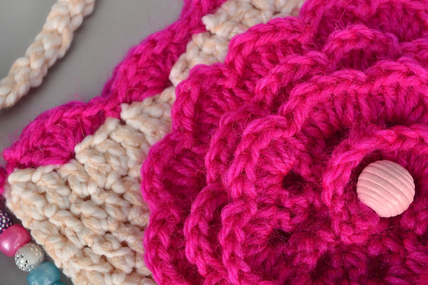 Crochet bag for a girl photo 2