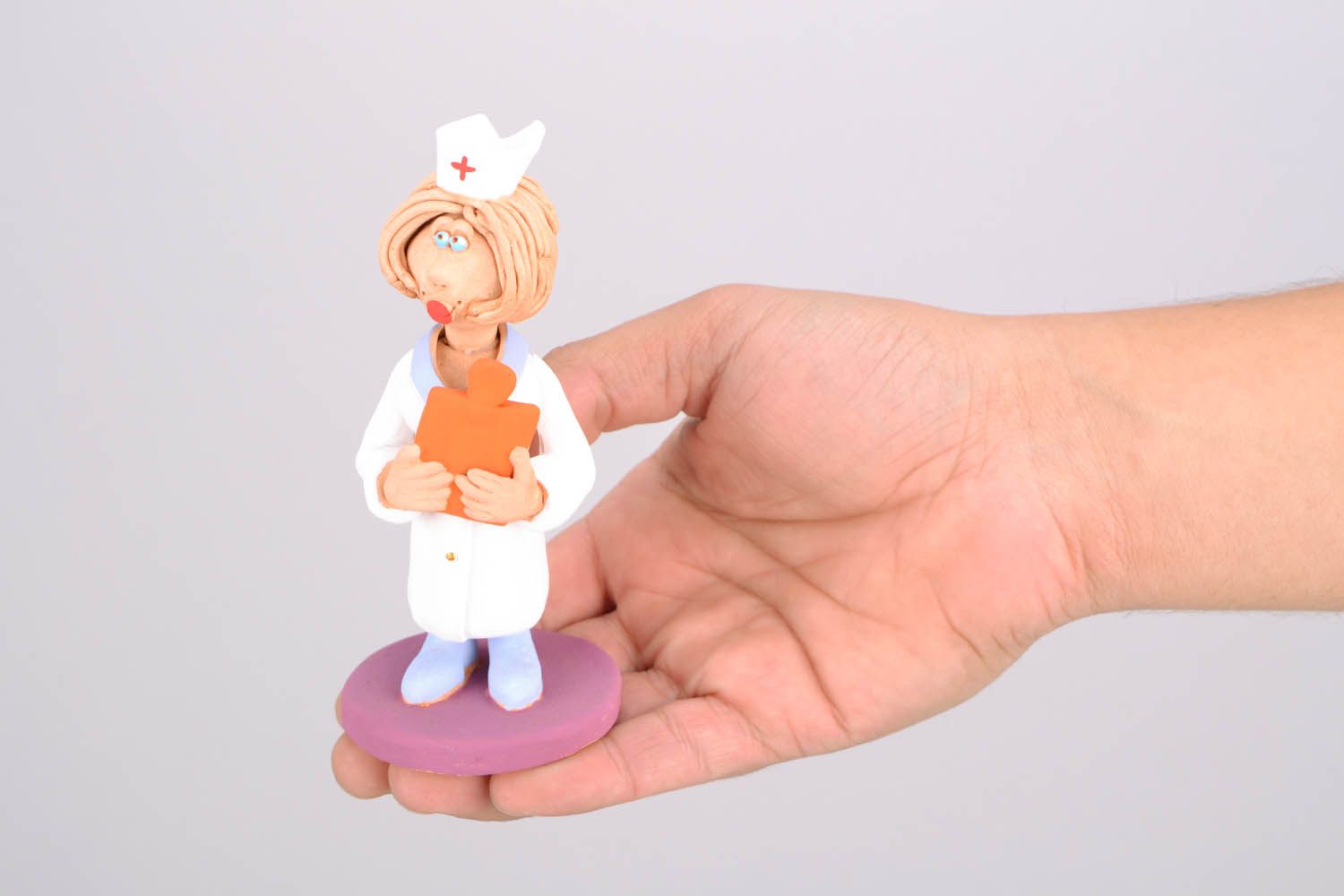 Ceramic figurine Nurse photo 2
