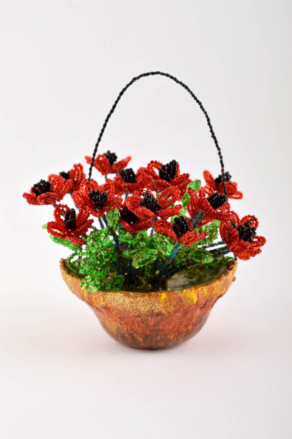 Flores artificiales para decoración regalo original para amiga adorno de mesa foto 2