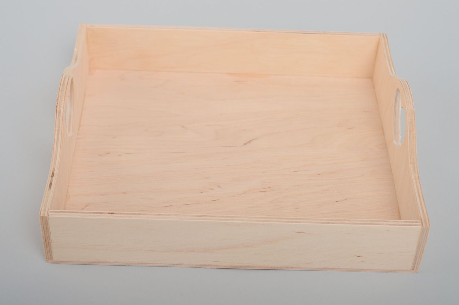 Plywood craft blank for decoupage tray photo 2