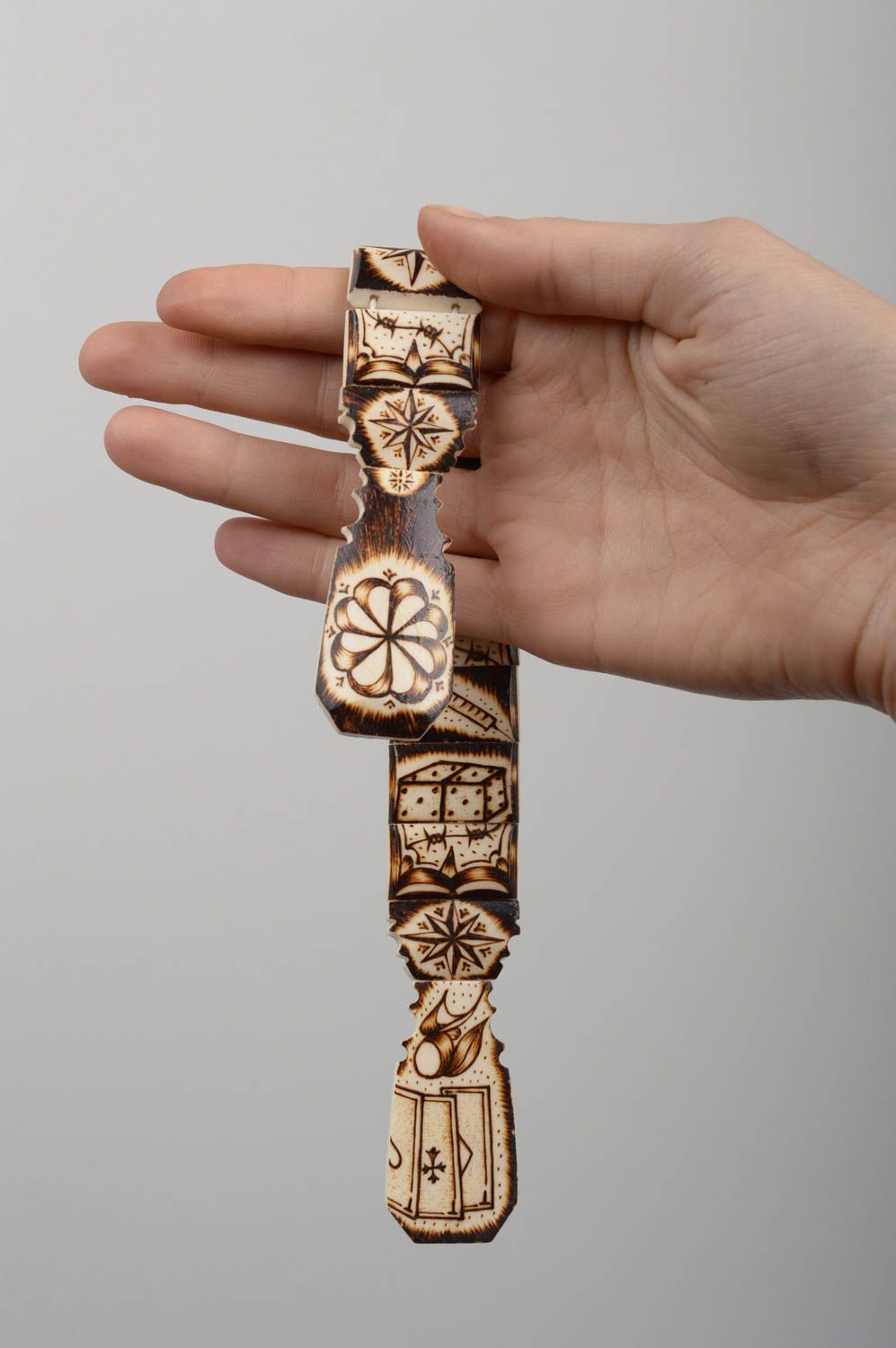 Handmade Accessoire für Männer  religiöses Geschenk Männer Kette herrlich foto 5