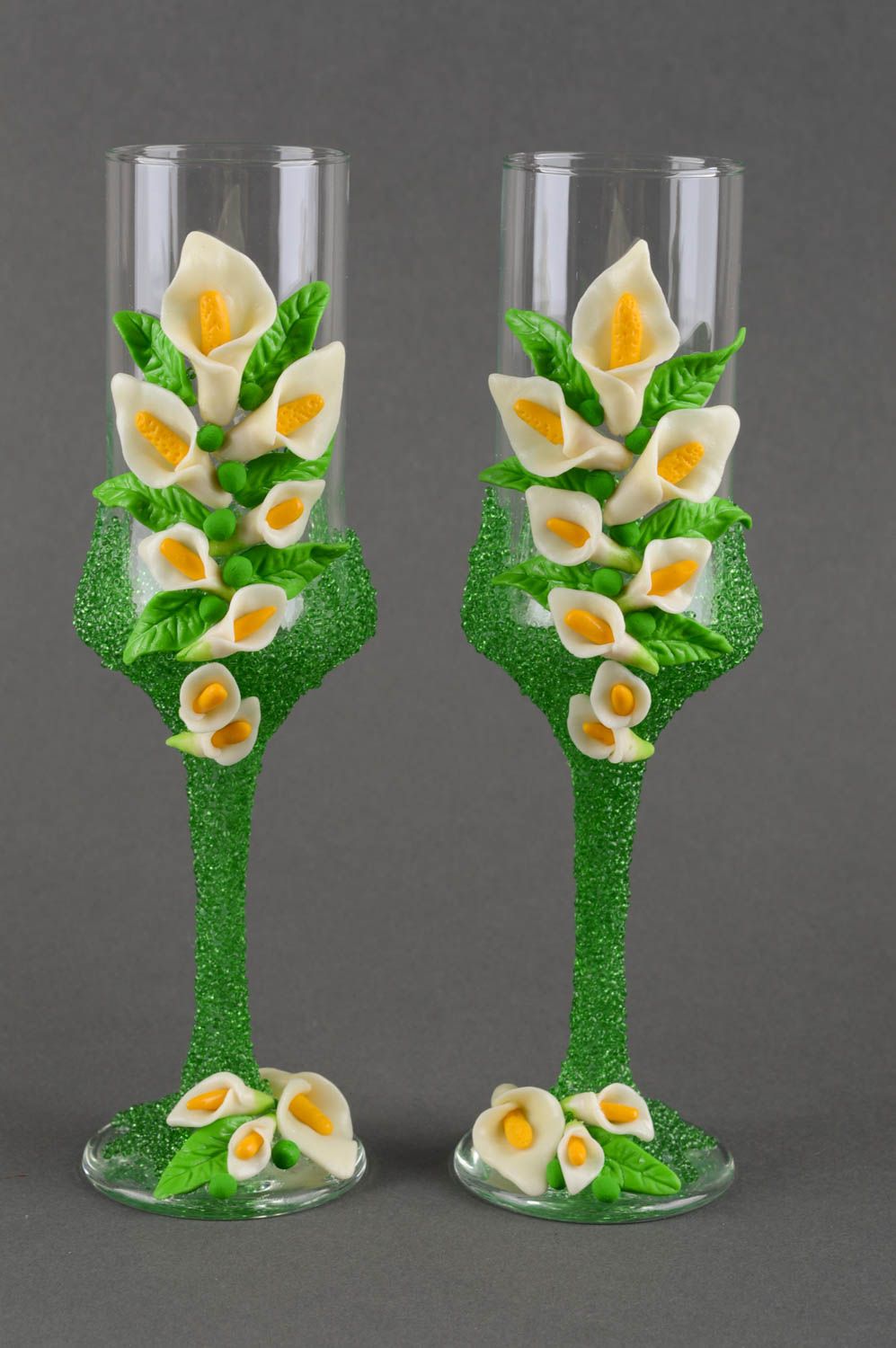 Copas para boda hechas a mano vasos de cristal 200 ml regalos para novios foto 2