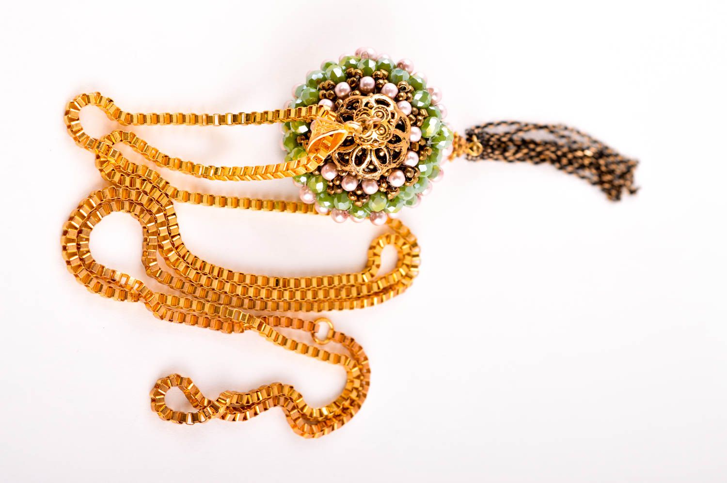 Handmade pendant designer pendant unusual accessory luxury jewelry gift ideas photo 4