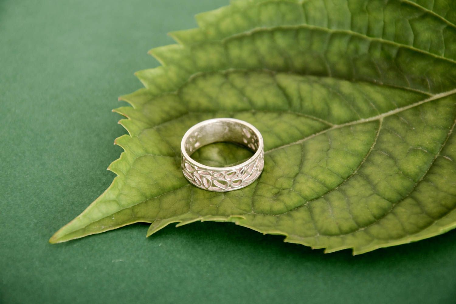 Украшение ручной работы кольцо из серебра дизайнерское украшение женское кольцо  фото 2