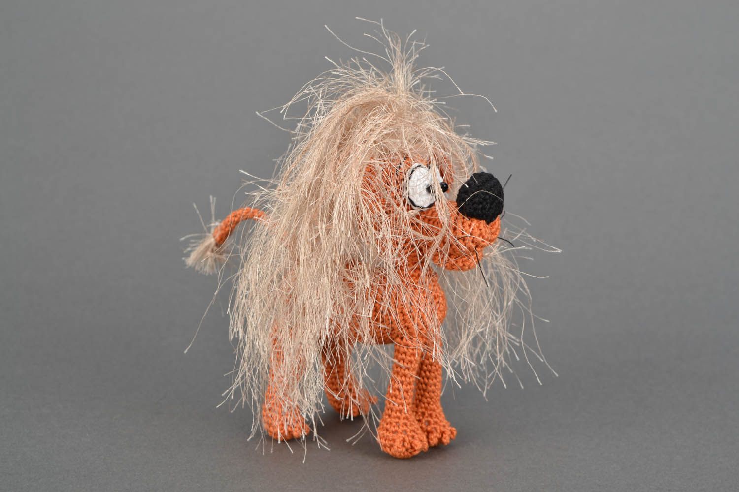 Crocheted toy Lion photo 3