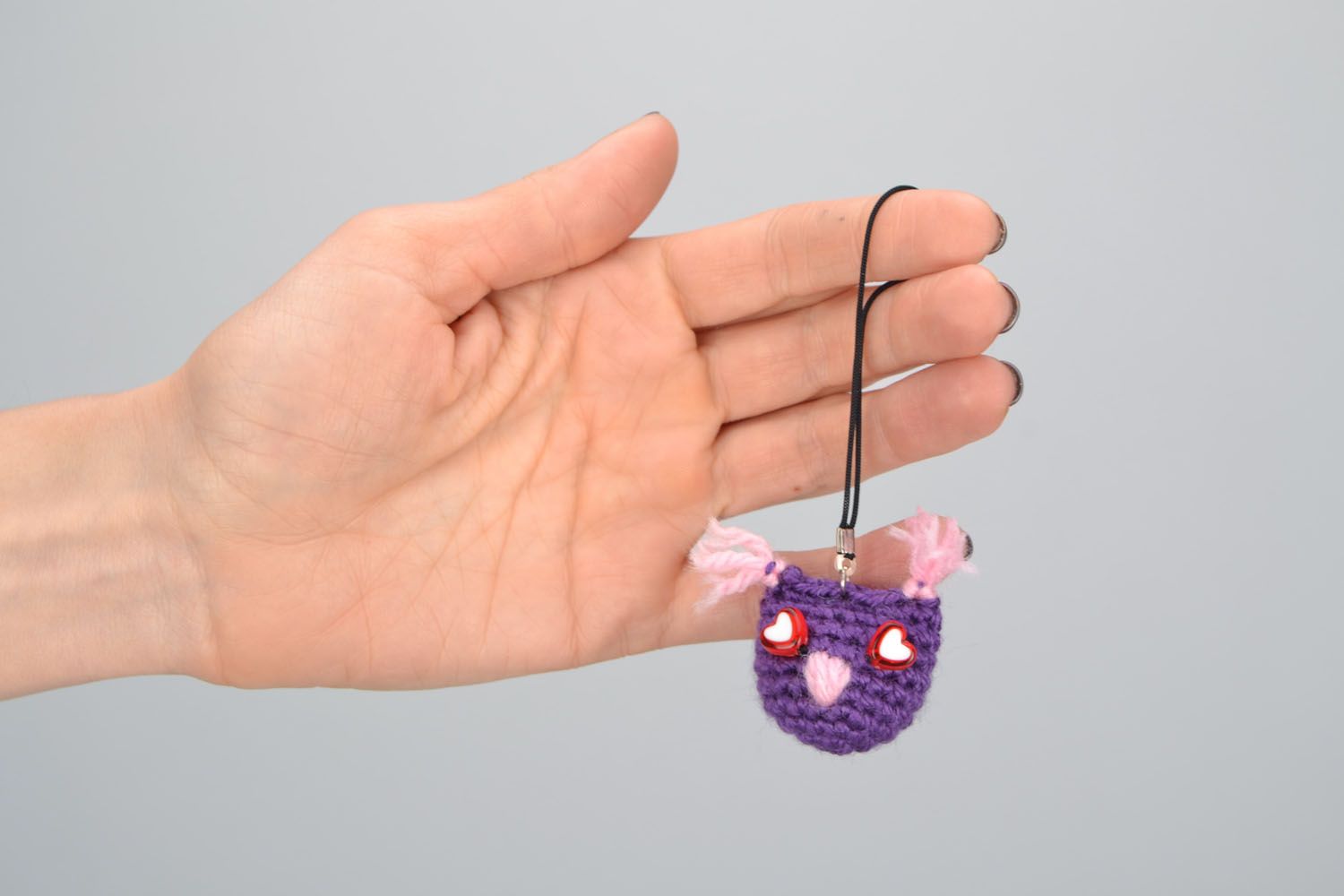 Crochet toy keychain photo 2