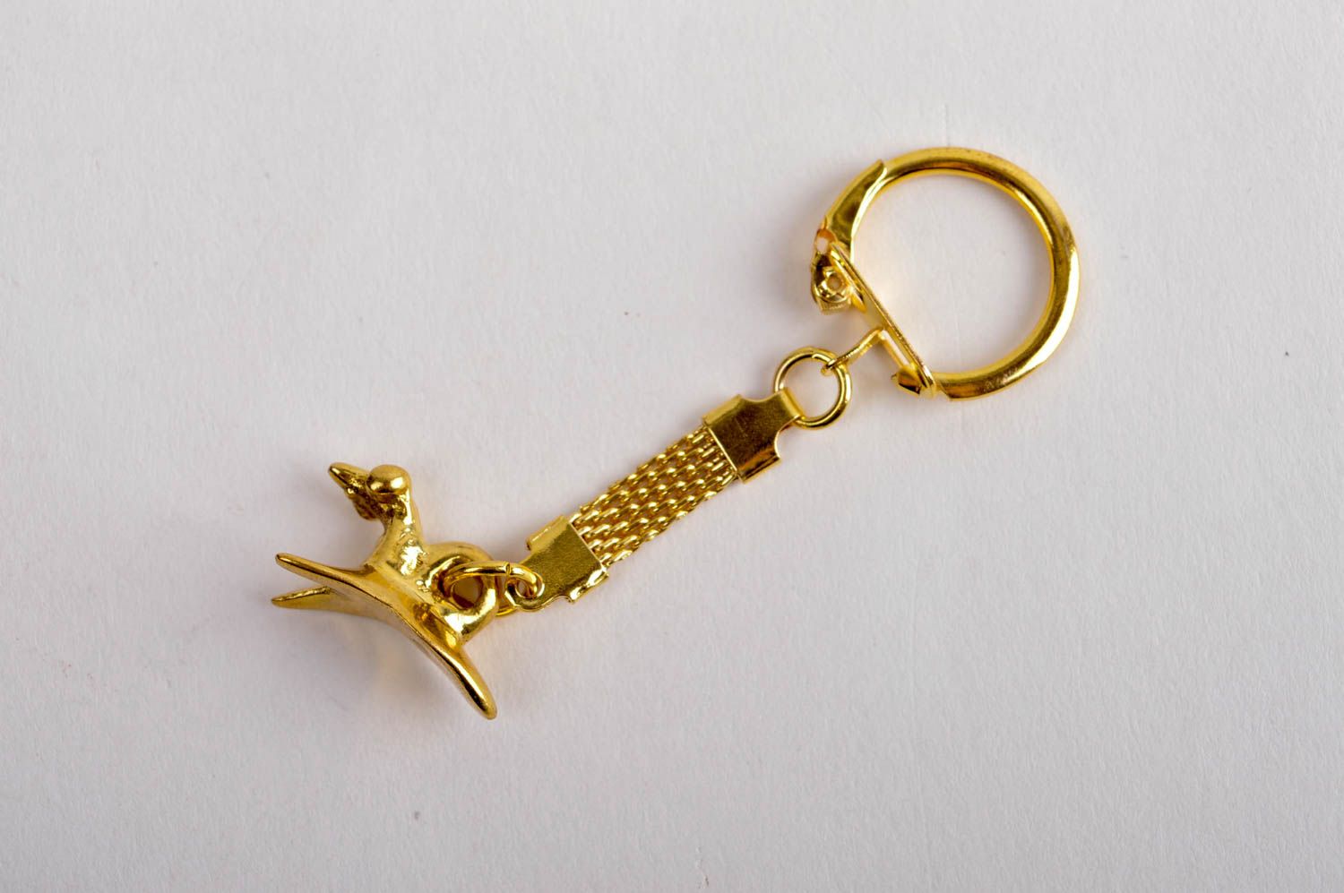 Unusual handmade metal keychain cool keyrings handmade accessories buy a gift photo 4
