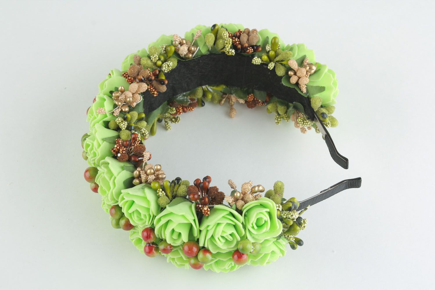 Floral headband photo 2