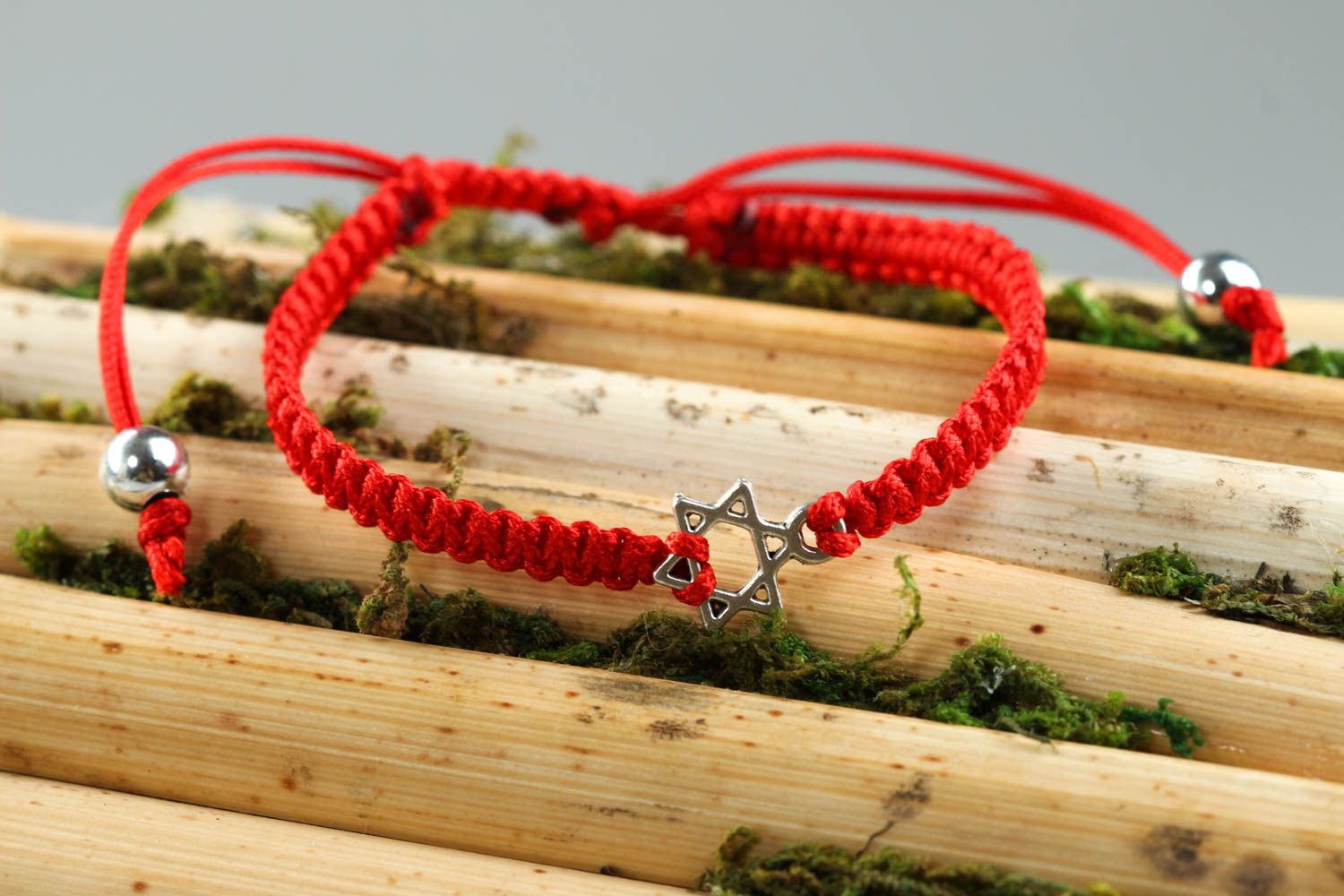 Unusual handmade textile bracelet woven cord bracelet fashion trends gift ideas photo 1