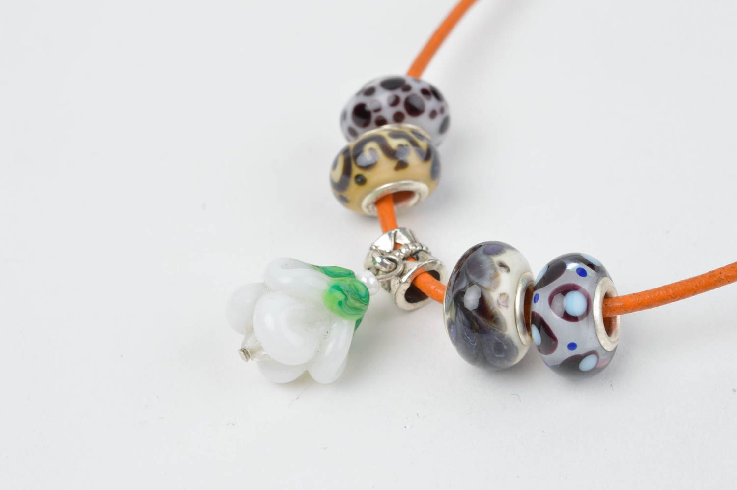Handmade unusual jewelry lovely cute pendant feminine designer accessories photo 2