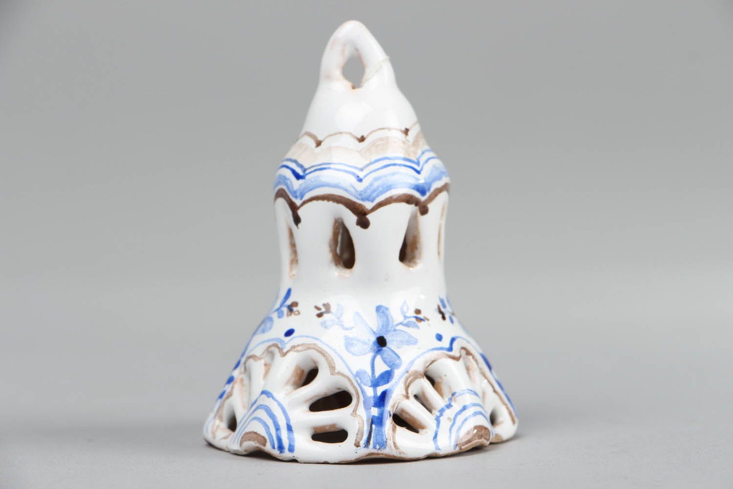 Shaped ceramic bell photo 1