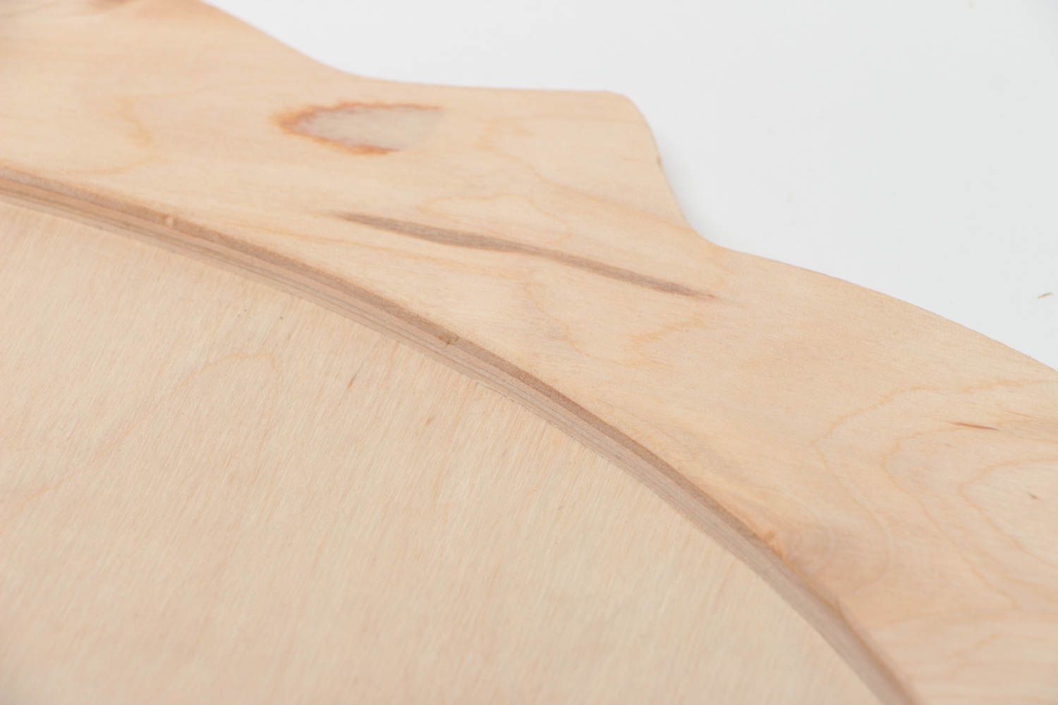 Handmade Holz Platte Rohling groß für Spiegel oder Tablett zum Bemalen originell foto 3