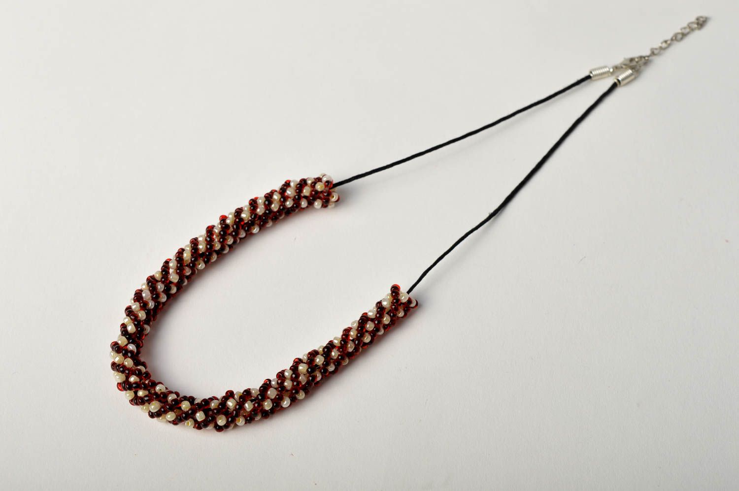 Collier Halskette handmade Damen Modeschmuck stilgerechtes Geschenk für Frau foto 2
