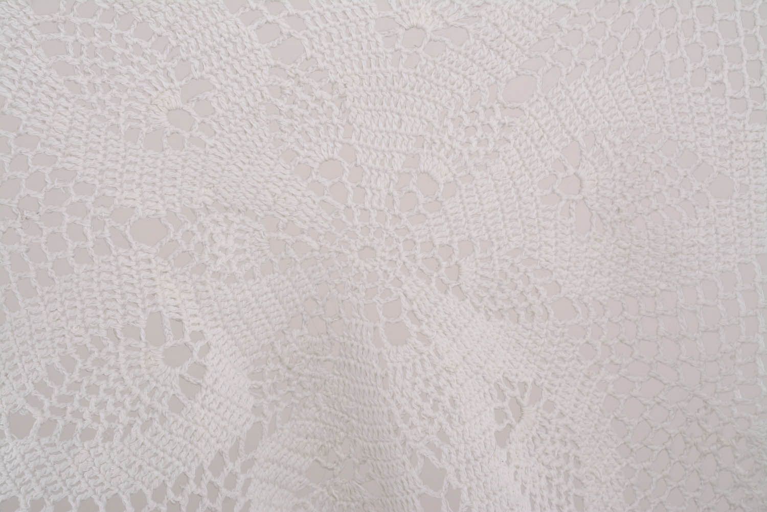 Knitted cotton napkin photo 2